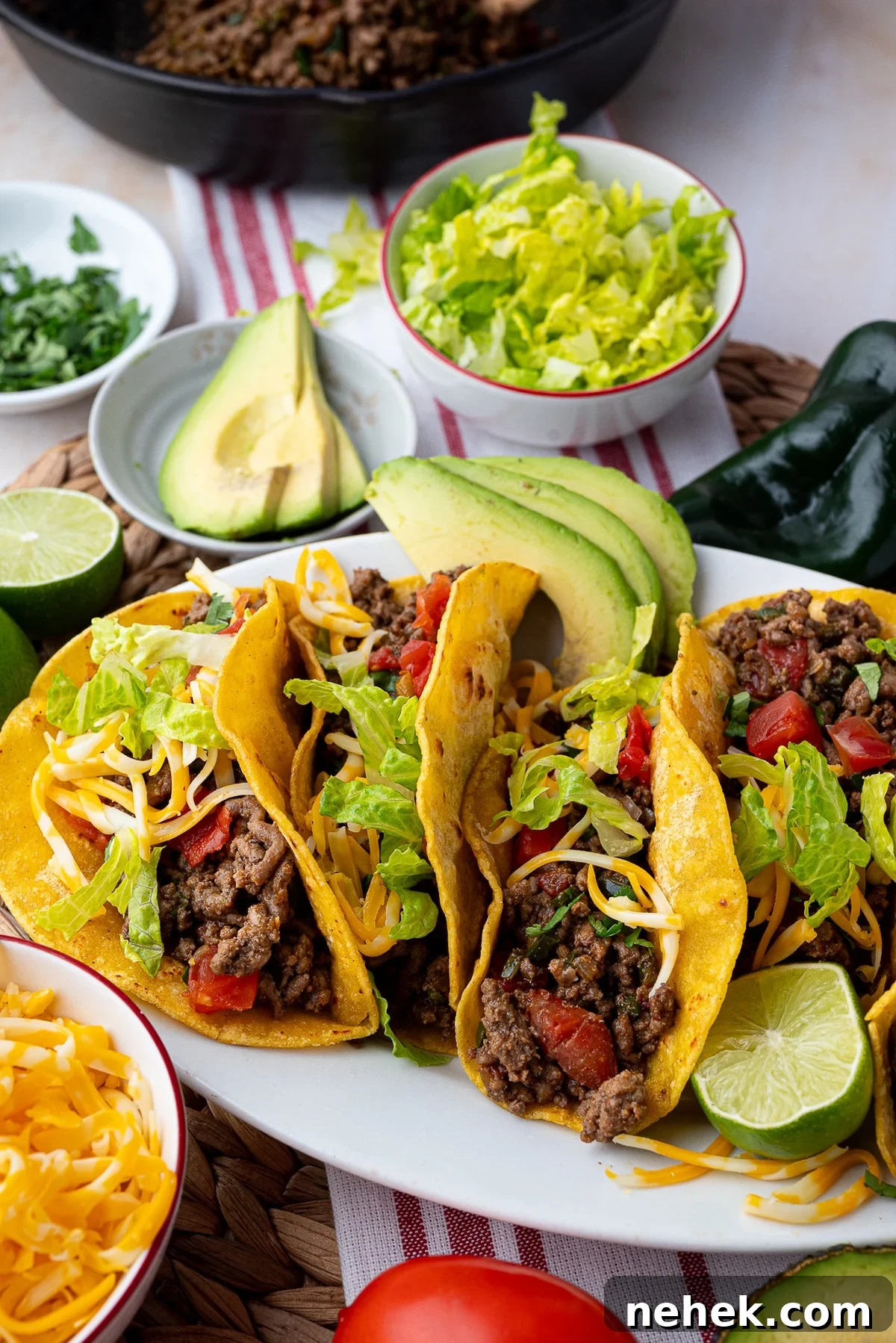 Flavorful Ground Beef Taco Meat Recipe for Tacos & Bowls 4 img 7402 3