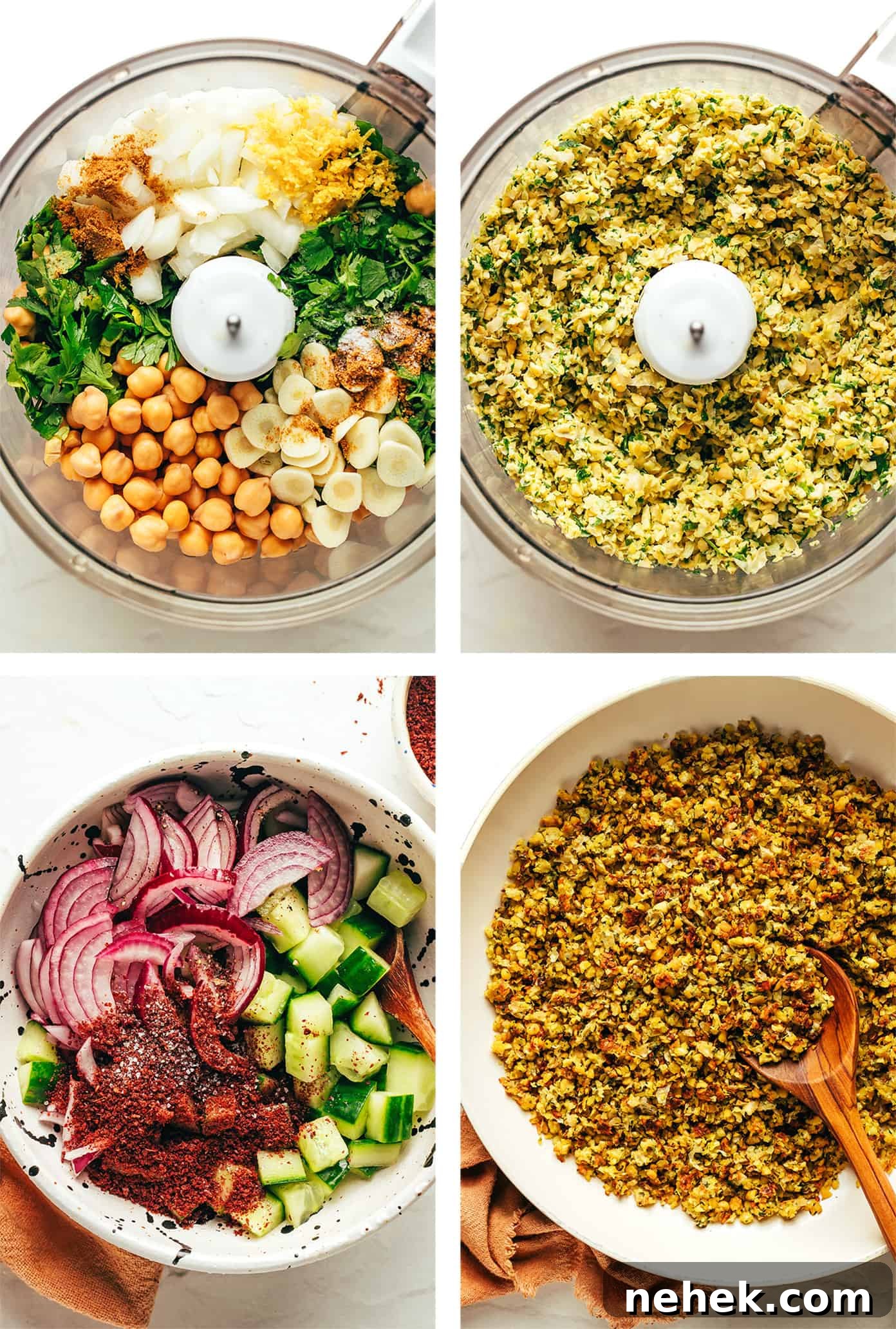 Crispy Crumbled Falafel Bowls with Tahini Drizzle 4 img 82185 3