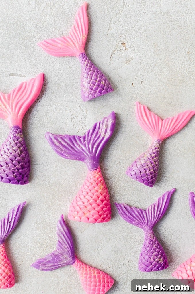 mermaid cupcakes tails
