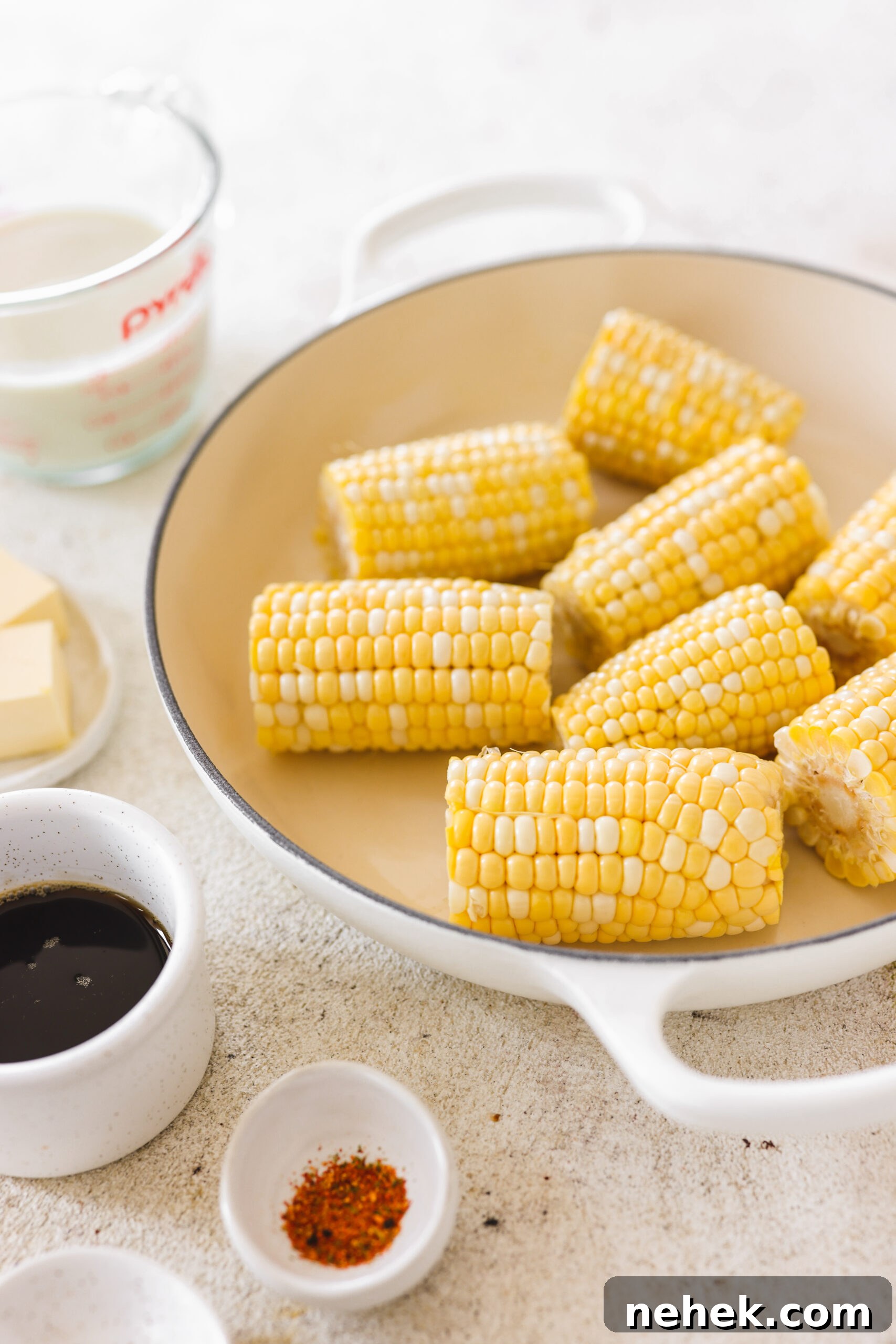 25 Refreshing Vegan Corn Recipes for Summer Cooking 2 Miso Maple Butter Corn Veggiekins Blog