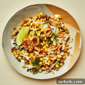 coconut creamed corn and grains