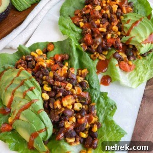 Fresh Southwestern Lettuce Wraps