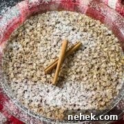 eggnog baked oatmeal