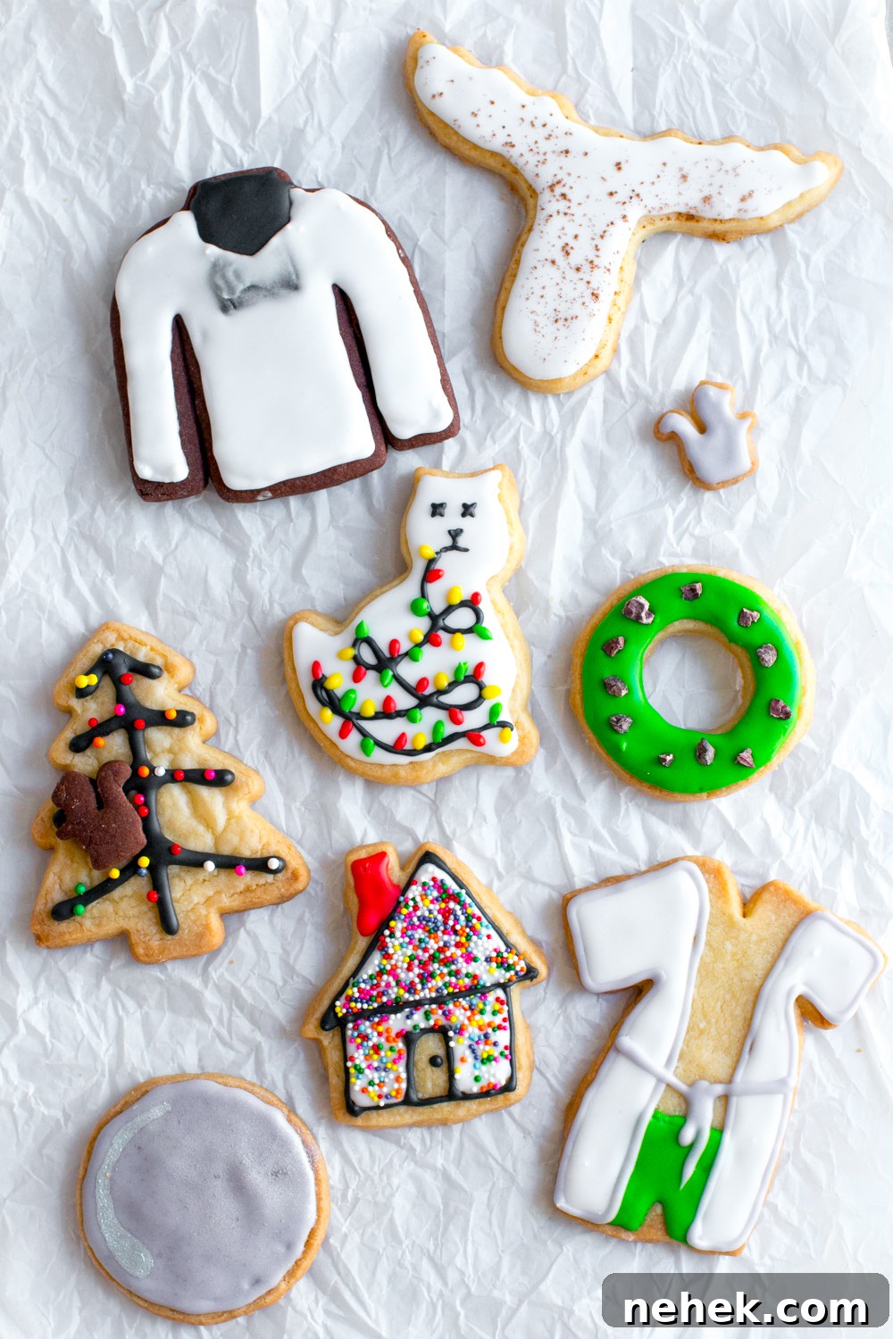A Christmas Vacation inspired Christmas Movie Cookies