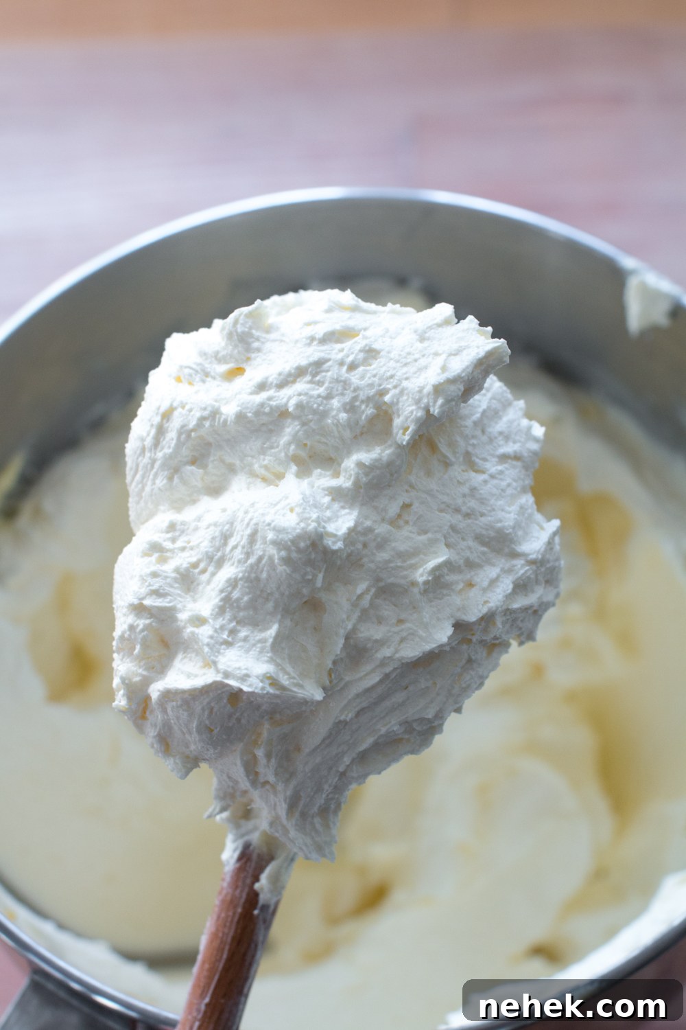 beat the butter and sugar