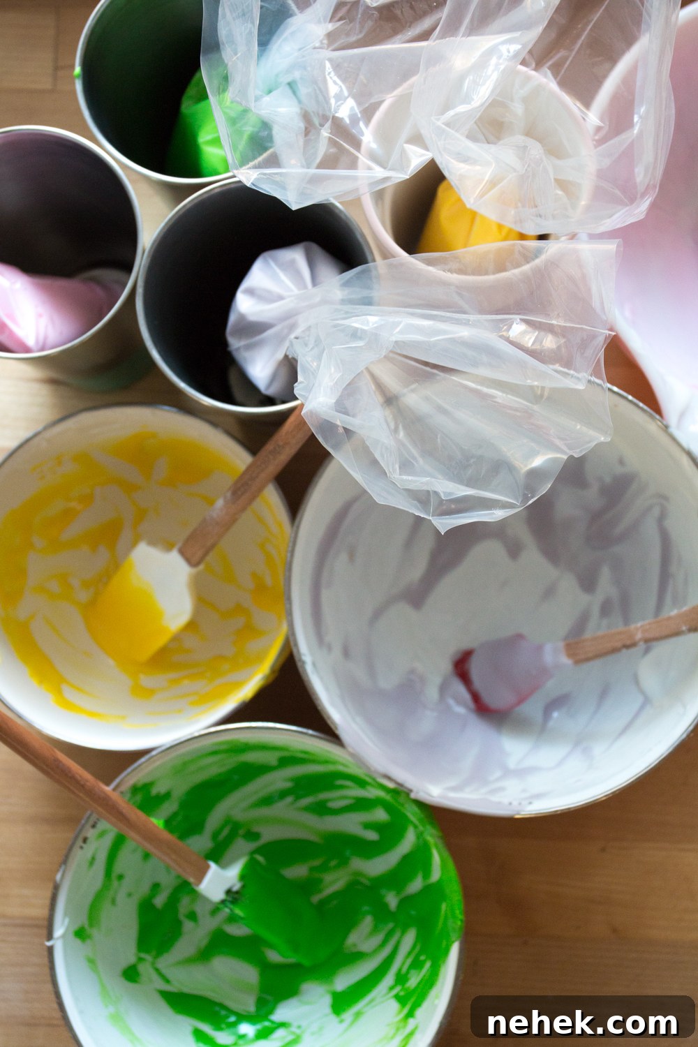 Royal icing bags