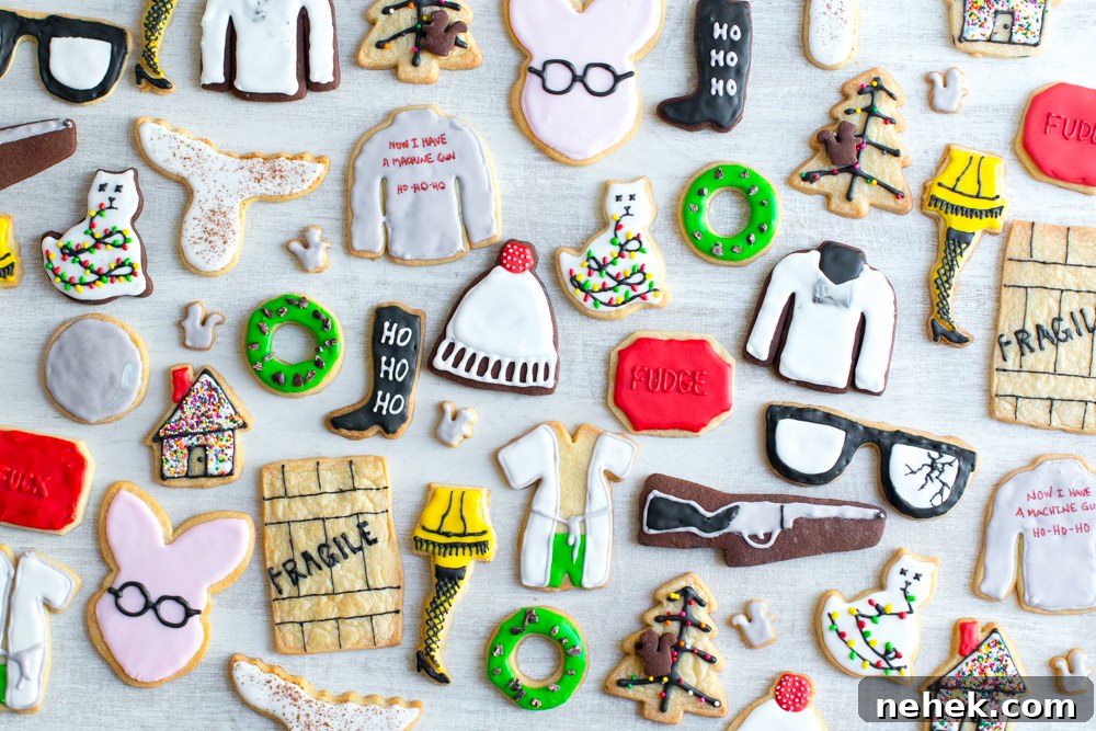 Christmas Movie Cookies for days!