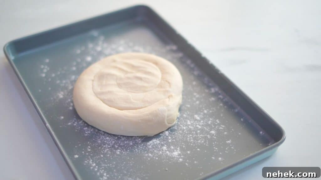 Giant roll method for shortcut croissants