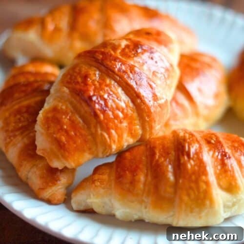 shortcut croissants recipe