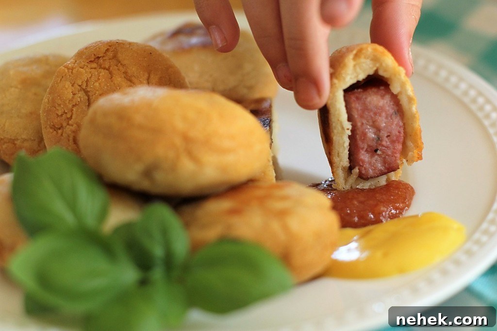 Cooking with Kids: Pigs in Pillows & Dipping Sauce