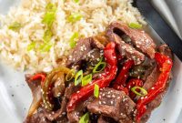 Slow Cooker Pepper Steak: Tender Beef with Peppers & Onions