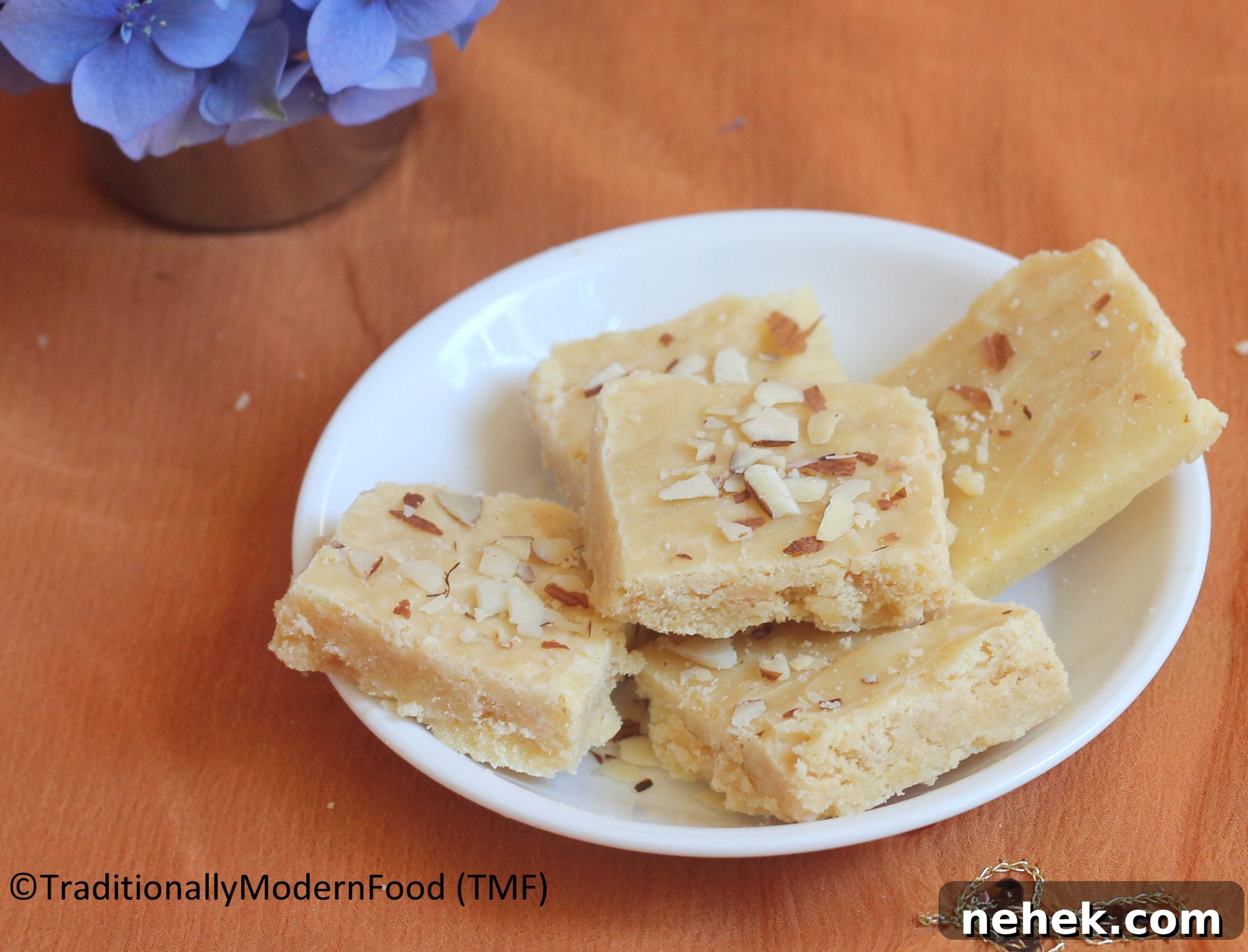 Finished burfi