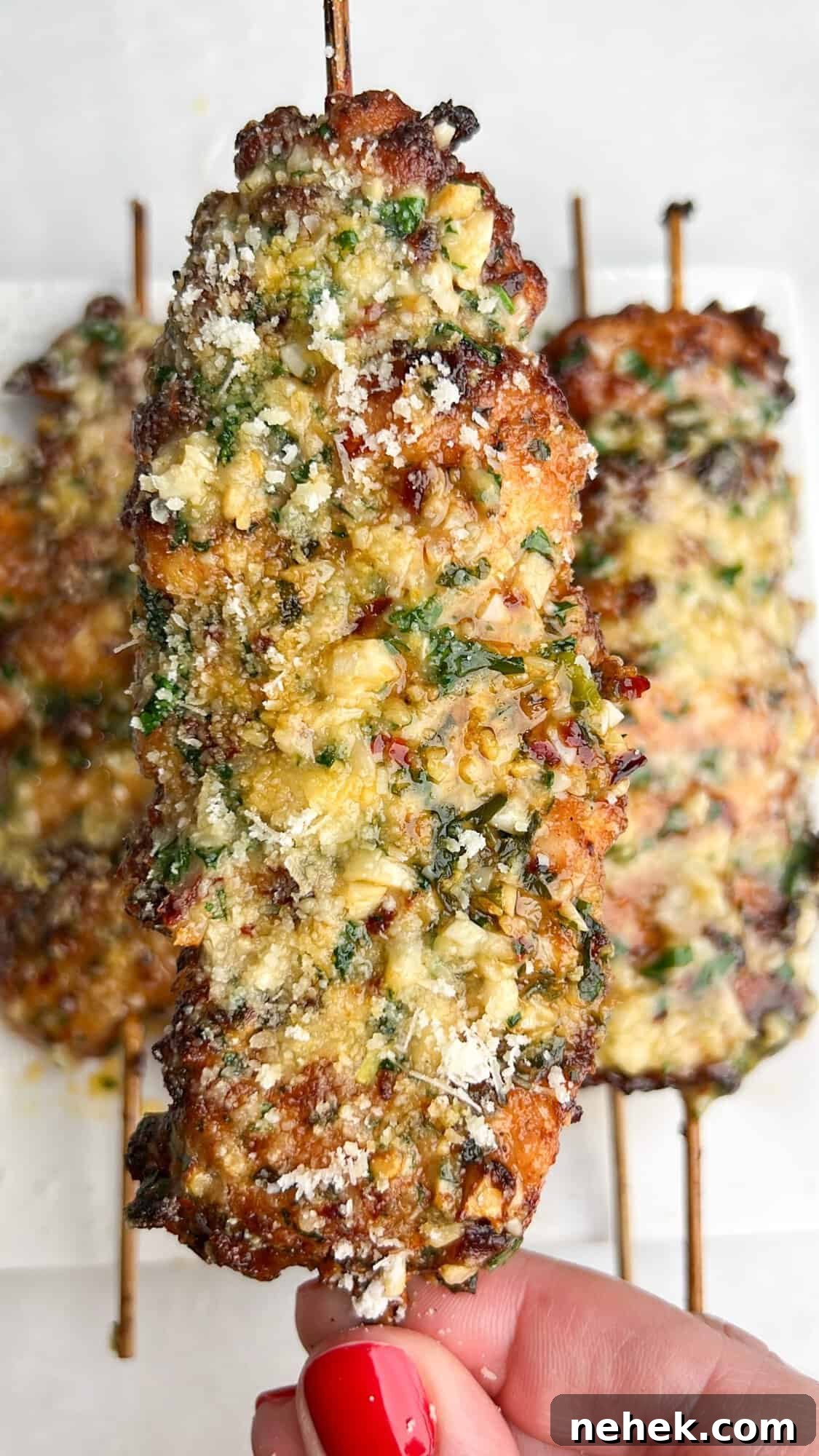 Summer Party Food Ideas 2024: Crowd-Pleasing Recipes 22 Garlic Parmesan Chicken Skewers