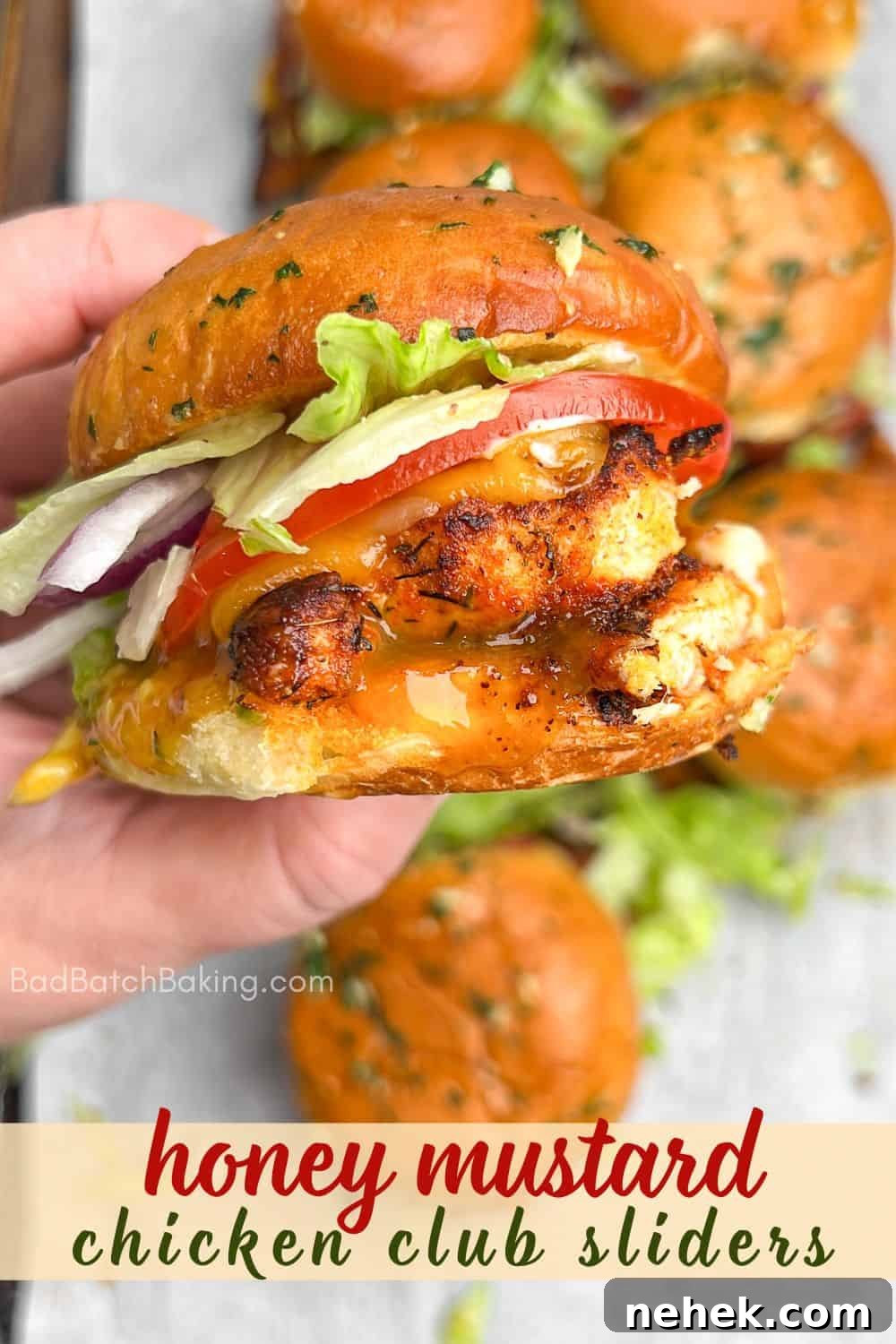 Summer Party Food Ideas 2024: Crowd-Pleasing Recipes 29 Honey Mustard BLT Chicken Sliders