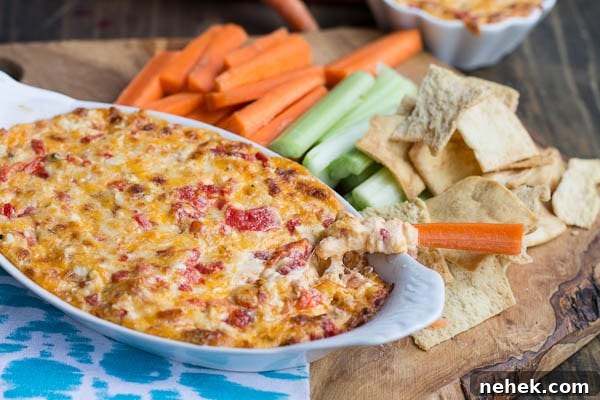 Copycat Neiman Marcus Dip Recipe for Parties 5 Baked Pimiento Cheese Dip