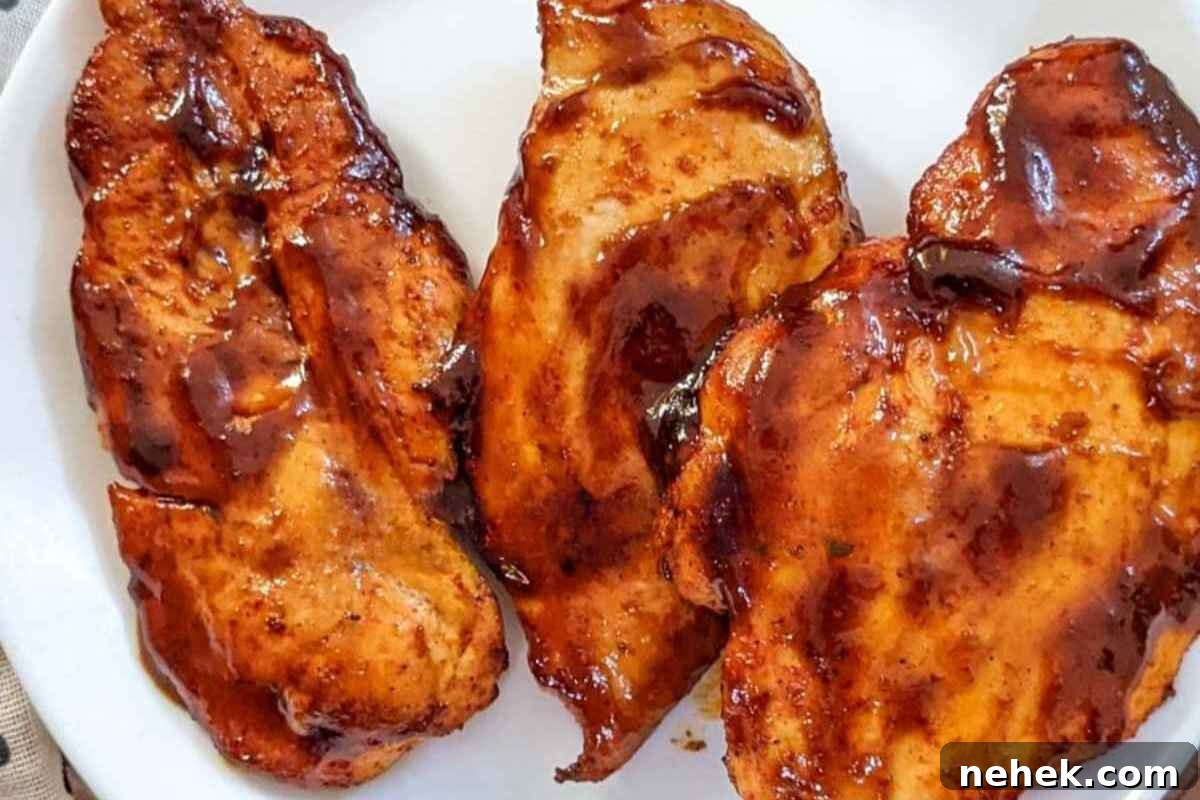 Air Fryer Recipes That’ll Stay on Your Menu Forever 20 BBQ chicken on a plate