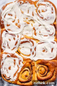Homemade Cinnamon Rolls with Cream Cheese Frosting 19 Cinnamon Rolls
