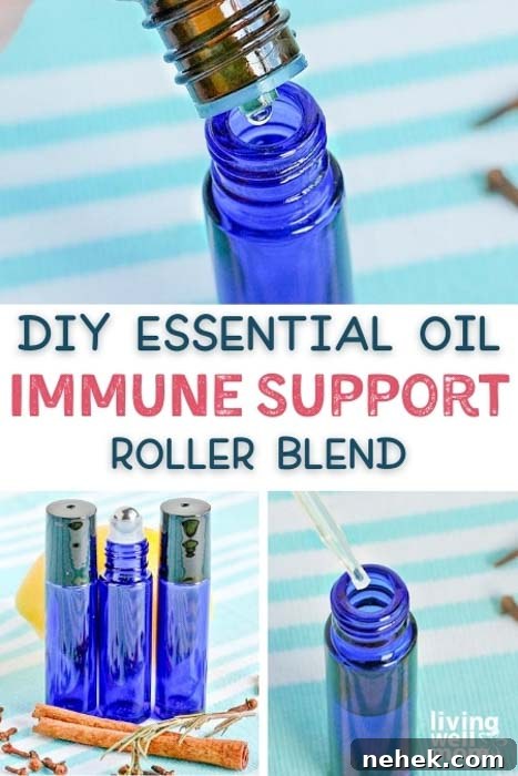 5 Essential Oils to Boost Immunity and How to Use Them 9 DIY essential oil immune support roller blend