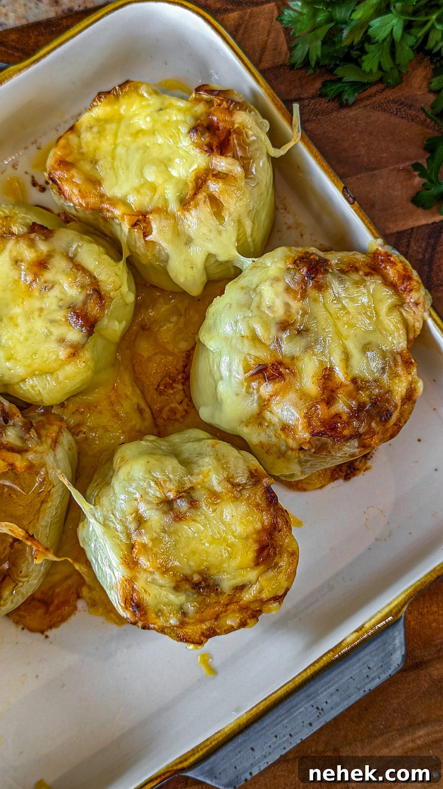 Cheesy Beef and Rice Stuffed Bell Peppers Recipe 3 img 5589 2