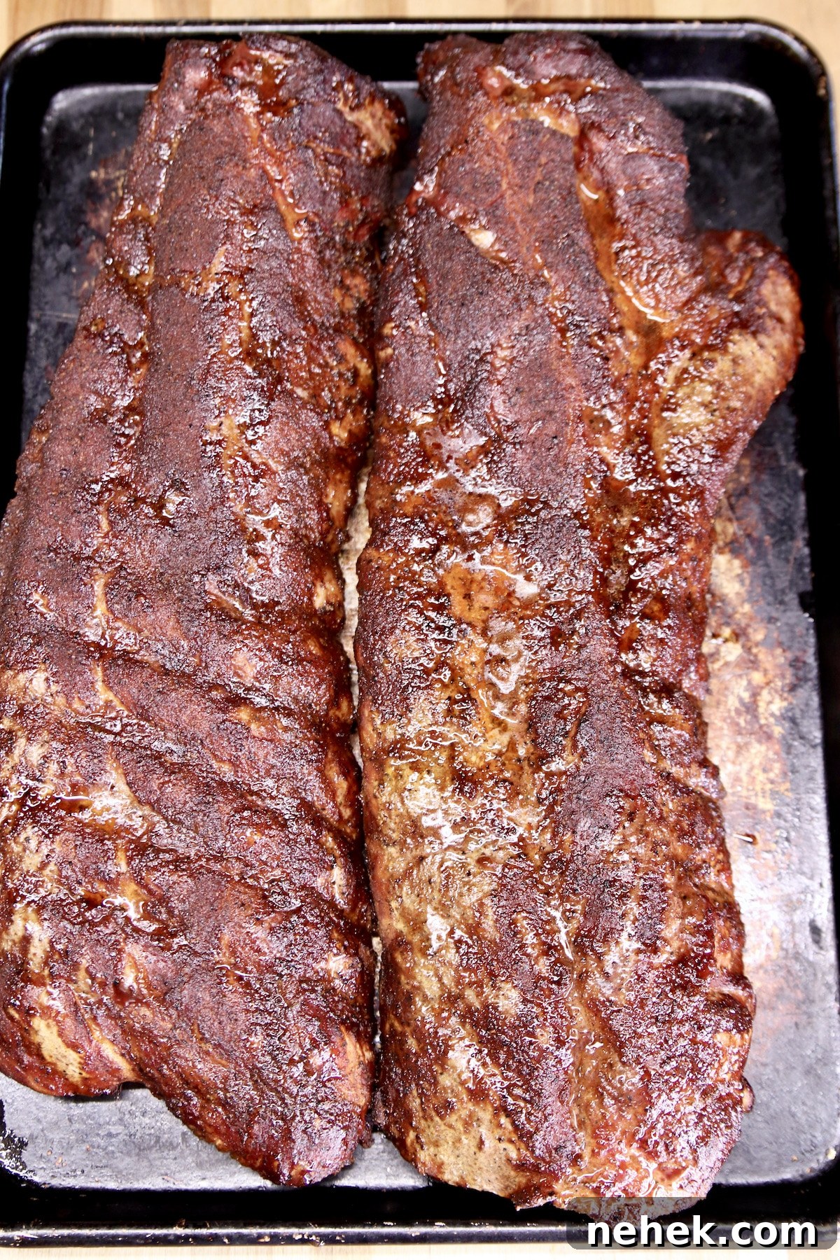Best baby back ribs recipe, no wrapping. 2 racks grilled baby back ribs.