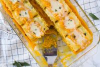 Butternut Squash Lasagna Rolls with Ricotta and Sage
