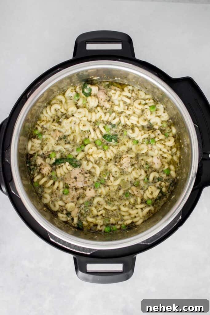 Creamy Instant Pot Chicken Pesto Pasta 11 Instant Pot Chicken Pesto Pasta.