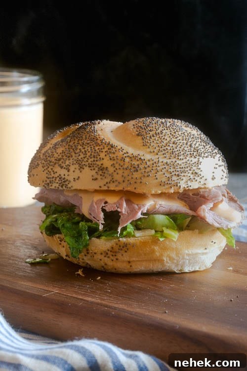 Roast Beef with Cherry Pepper Aioli Recipe 4 Roast Beef with Cherry Pepper Aioli + Sauteed Greens