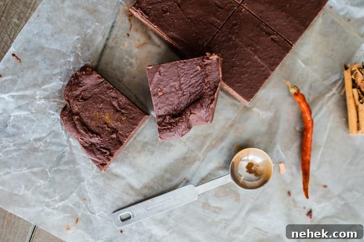 Mexican Chocolate Fudge with a Spicy Kick 2 img 31746 4