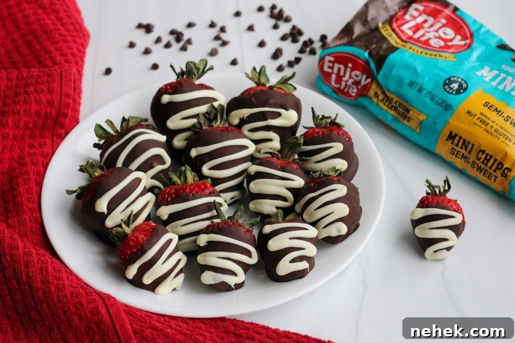 Gluten-Free Chocolate Covered Strawberries Recipe 2 gluten and dairy free chocolate covered strawberries