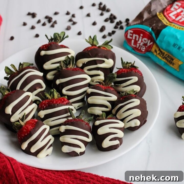 Gluten-Free Dairy-Free Chocolate Covered Strawberries