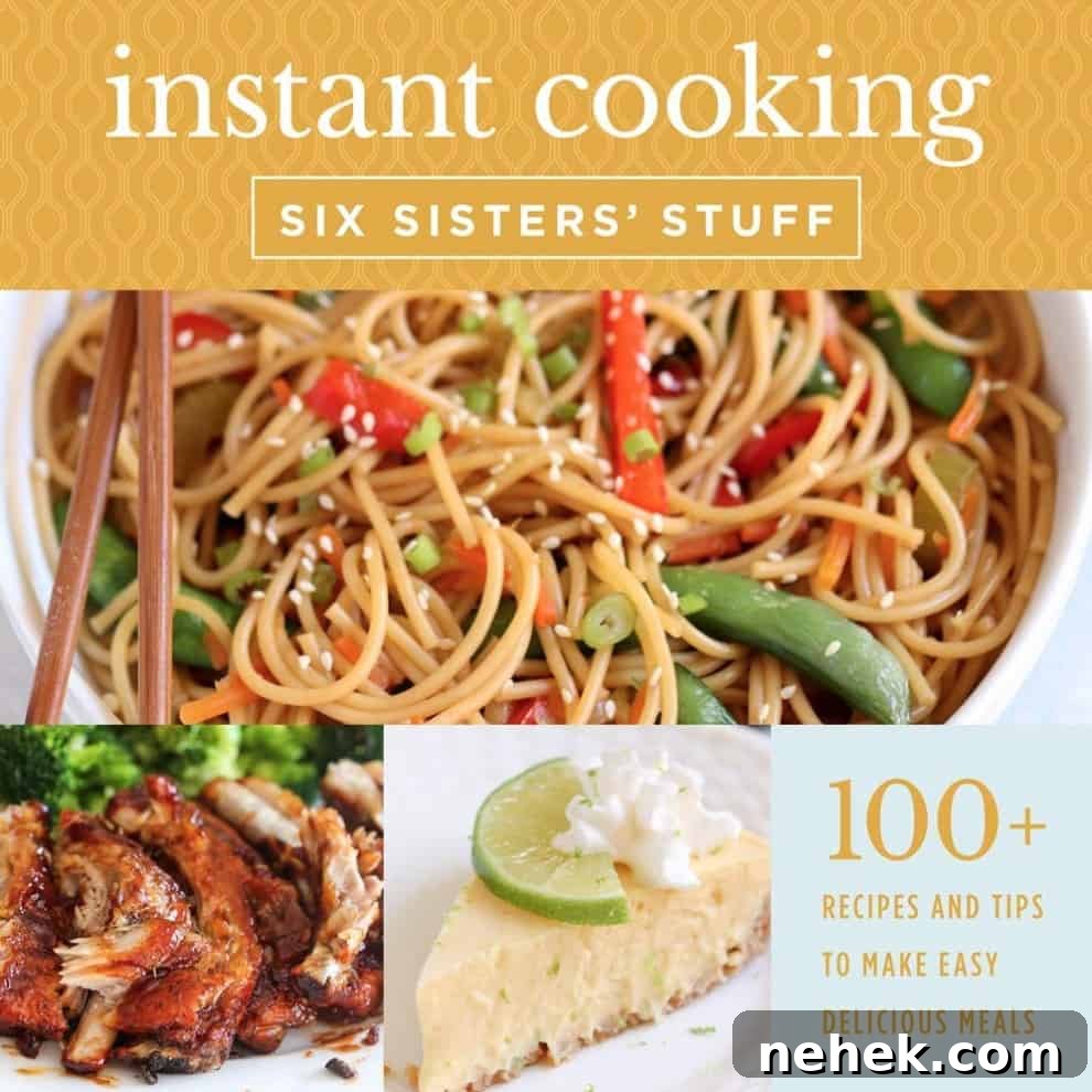 Instant Pot Cooking Gift Printable 3 Instant Cooking with Six Sisters' Stuff Cookbook