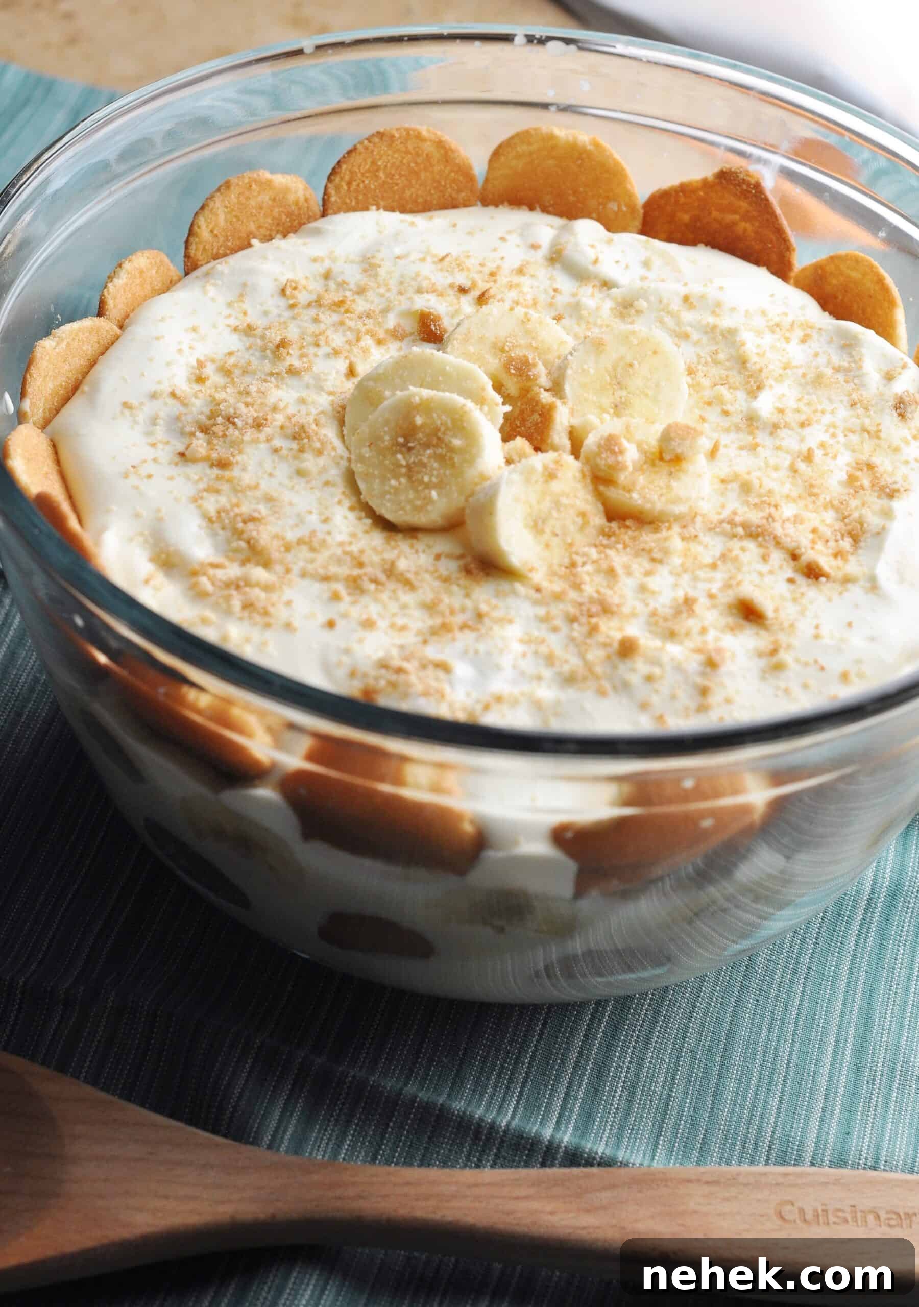 Classic Southern Banana Pudding Recipe 12 Banana pudding close-up