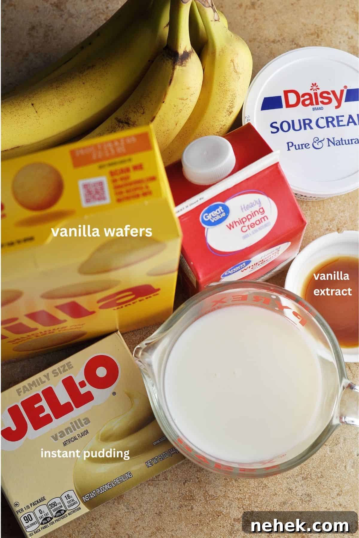 Classic Southern Banana Pudding Recipe 3 Ingredients for banana pudding
